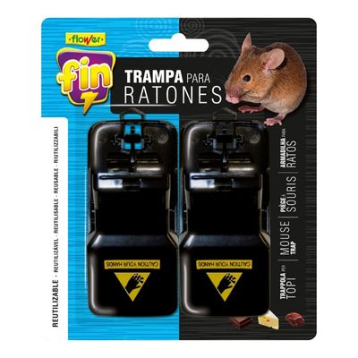 Trampa mecánica ratones